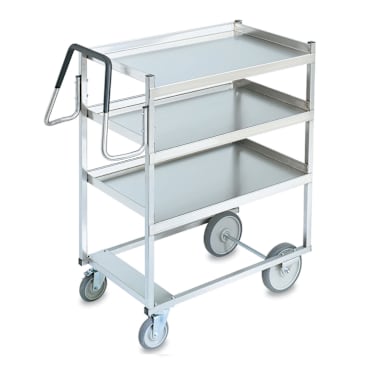 Vollrath® 97201 Ergonomic 3-Shelf Heavy Duty S/S Cart