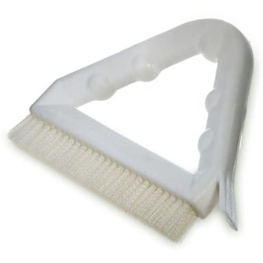 Carlisle 41323EC022 9" White Tile and Grout Brush