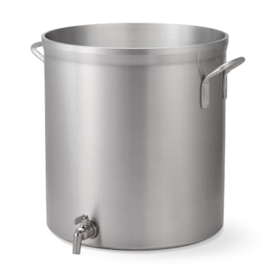 Vollrath 68641 Classic Select 40 Quart Aluminum Stock Pot w/ Faucet