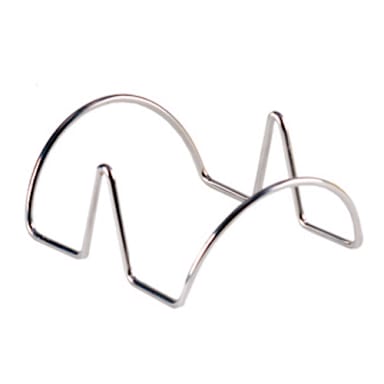 G.E.T. 4-81855 S/S 4.25" x 3.5" Double Taco Holder