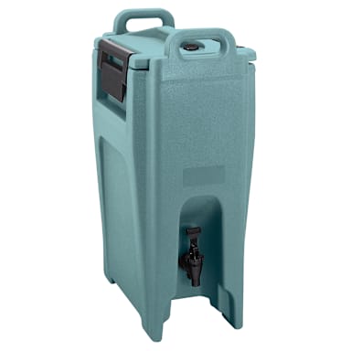 Cambro UC500401 Ultra Camtainer Slate Blue 5.25 Gal Beverage Carrier