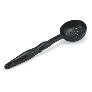 Vollrath 5283620 Round Black Perforated 3 Ounce Spoodle® Utensil