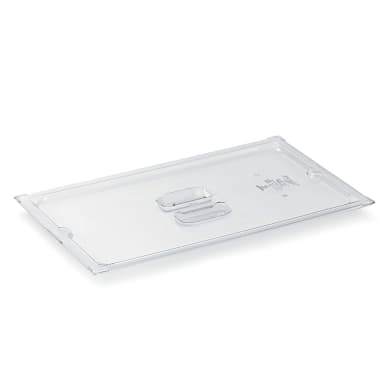 VollrathĀ® 31900 Clear 1/9 Size Low Temp Solid Pan Cover