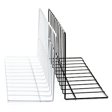 Darling Foodservice 5002687 White 8 x 12 x 28" Wire Shelf Divider