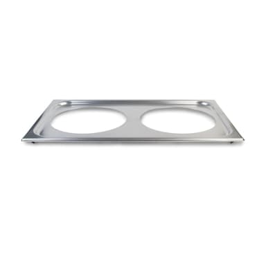 Vollrath® 19192 Two Opening 8-3/8" S/S Adaptor Plate