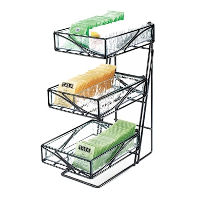 Cal-Mil 1235-TEA Black 14.5 x 7.5 x 18" Display Frame