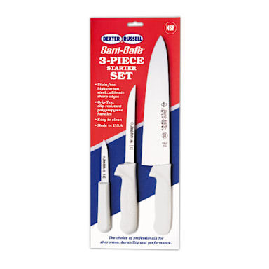 Dexter Russell 20393 Sani-Safe 3-Piece Knife Starter Set