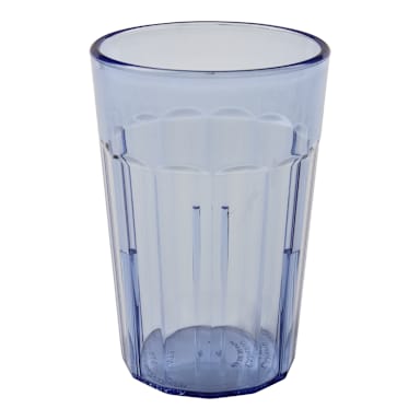 Cambro NT5401 Newport Slate Blue 6.4 Oz. Fluted Tumbler