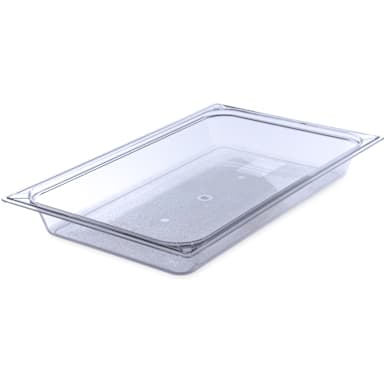 Carlisle 10200B07 StorPlus Clear Full Size x 2.5" D Food Pan