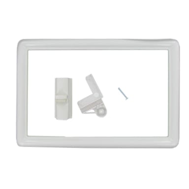 Clamp-Swing 13724-12 White 7" x 11" Flexible Side-View Frame