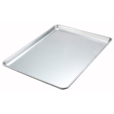 Winco® ALXP-1622 Aluminum 16" x 22" 2/3 Size Sheet Pan