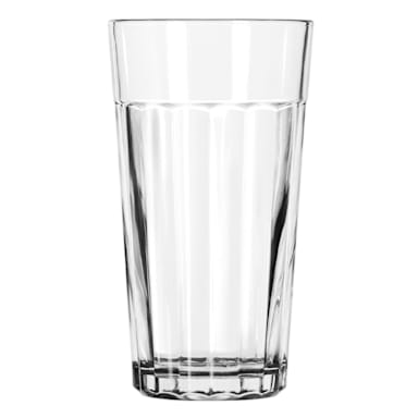 Libbey 15642 Paneled Tumblers 16 Ounce Cooler Glass