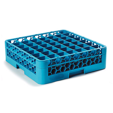Carlisle RG49-114 OptiClean 49-Compartment Glass Rack