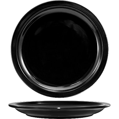 International Tableware CAN-8-B Cancun Black 9" Plate