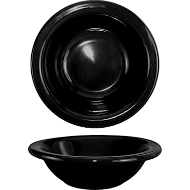 International Tableware CA-10-B Black 13 Oz Grapefruit Bowl