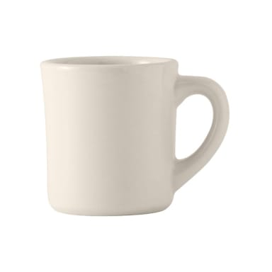 Tuxton BEM-0802 9 Oz. Eggshell Old Time Mug