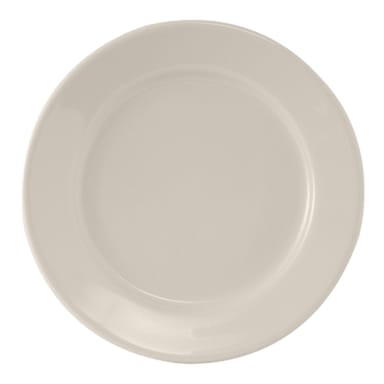 Tuxton TRE-009 Reno 9-5/8" Round Eggshell Plate