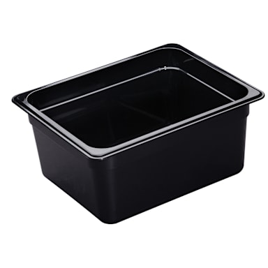 Cambro® 26HP110 Black High Heat 1/2 Size x 6" D Food Pan