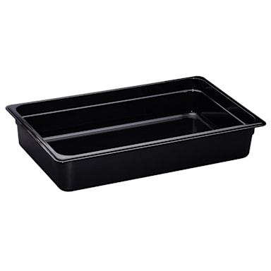 Cambro® 14HP110 Black High Heat Full Size x 4" D Food Pan