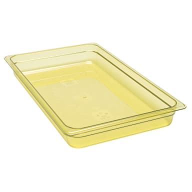 Cambro® 12HP150 Amber High Heat Full Size x 2-1/2" D Food Pan