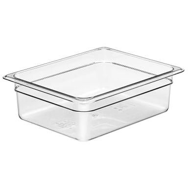 Cambro 24CW135 Camwear Clear Half Size x 4" D Food Pan