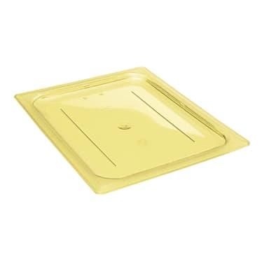 Cambro 20HPC150 H-Pan Amber 1/2 Size Flat Food Pan Cover w/o Handle