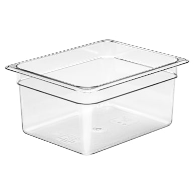 Cambro 26CW135 Camwear Clear Half Size x 6" D Food Pan