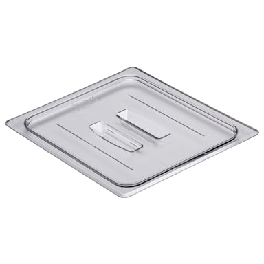 Cambro 20CWCH135 Camwear Clear Half Size Food Pan Cover with Handle