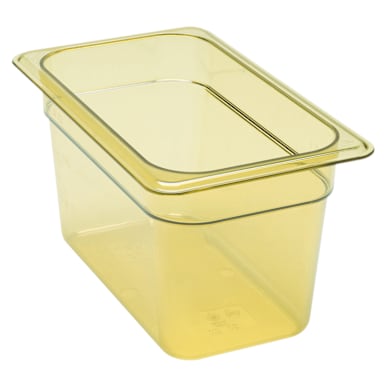 Cambro® 46HP150 Amber High Heat 1/4 Size x 6" D Food Pan