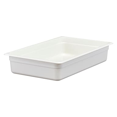 Cambro 14CW148 Camwear White Full Size x 4" D Food Pan
