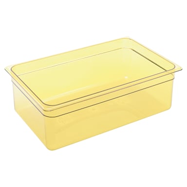 Cambro® 16HP150 Amber High Heat Full Size x 6" D Food Pan
