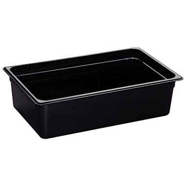 Cambro® 16HP110 Black High Heat Full Size x 6" D Food Pan