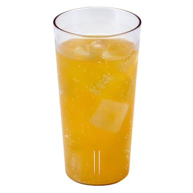 Cambro 2000P152 Colorware Clear 22 Oz Plastic Tumbler - Dozen