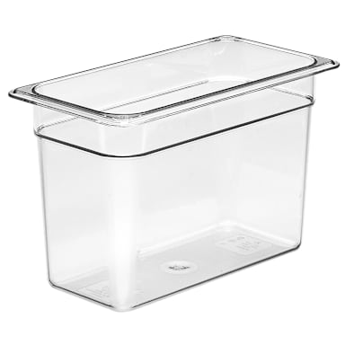 Cambro 38CW135 Camwear Clear 1/3 Size x 8" D Food Pan