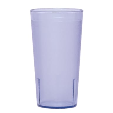 Cambro 1600P401 Colorware Slate Blue 16.4 Oz Plastic Tumbler - Dozen