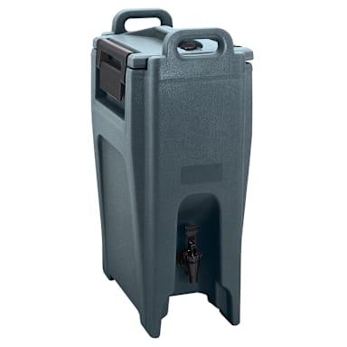 Cambro UC500191 Ultra Camtainer Granite Gray 5.25 Gal Beverage Carrier