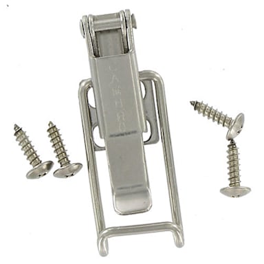 Cambro 60092 Small 4-Hole Metal Latch Kit w/ 4 Screws f/ Camcarriers