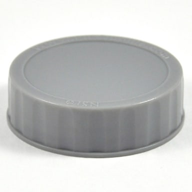 FIFO 4810-170 Grey Label Cap for FIFO Squeeze Bottles - 6 / CS