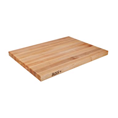 John Boos R01-6 18" x 12" x 1.5" Maple Cutting Board
