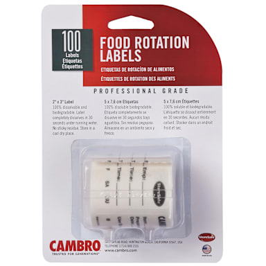 Cambro 23SL StoreSafe Food Rotation Labels