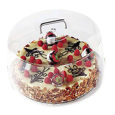 Cambro RD1200CW135 Camwear Clear Round 12" Cake Cover