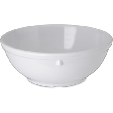 Carlisle 4352002 Dallas Ware 16 Oz. White Nappie Bowl