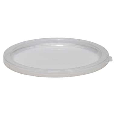 Cambro RFSC12148 White Poly Lid for 12 / 18 / 22 Qt Round Containers