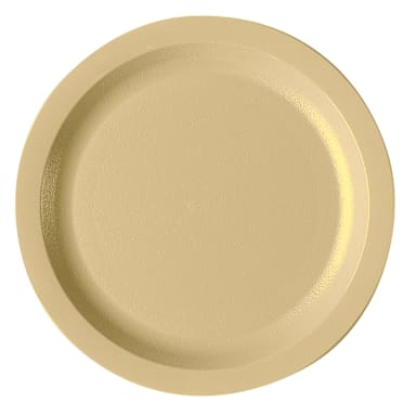 Cambro 725CWNR133 Camwear Beige 7" Narrow Rim Plate