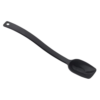 Cambro SPO10CW110 Camwear Black 3/4 Oz. Solid Buffet Spoon