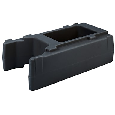 Cambro R500LCD110 Black Small Riser for Camtainers