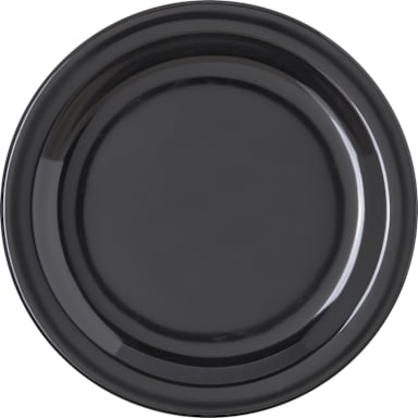 Carlisle 4350303 Dallas Ware 7-1/4" Black Salad Plate