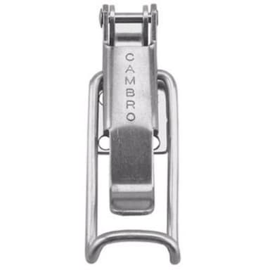 Cambro 60090 Small 2-Hole Metal Latch Kit w/ 2 Screws for Camcarriers