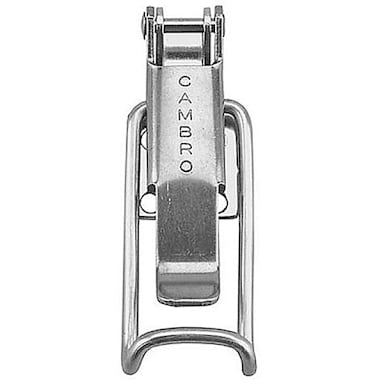 Cambro 60091 Small 2-Hole Metal Latch Kit w/ 2 Screws for Camtainers