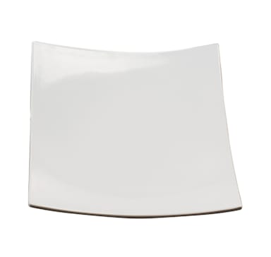 American Metalcraft MEL43 Endurance White Melamine 16 In Square Plate